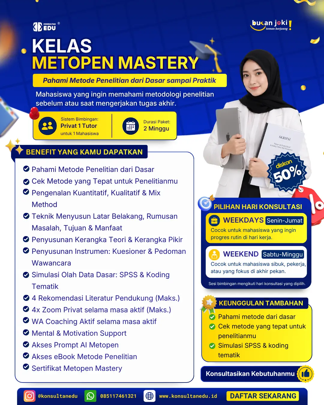 Promo Kelas Metopen Mastery