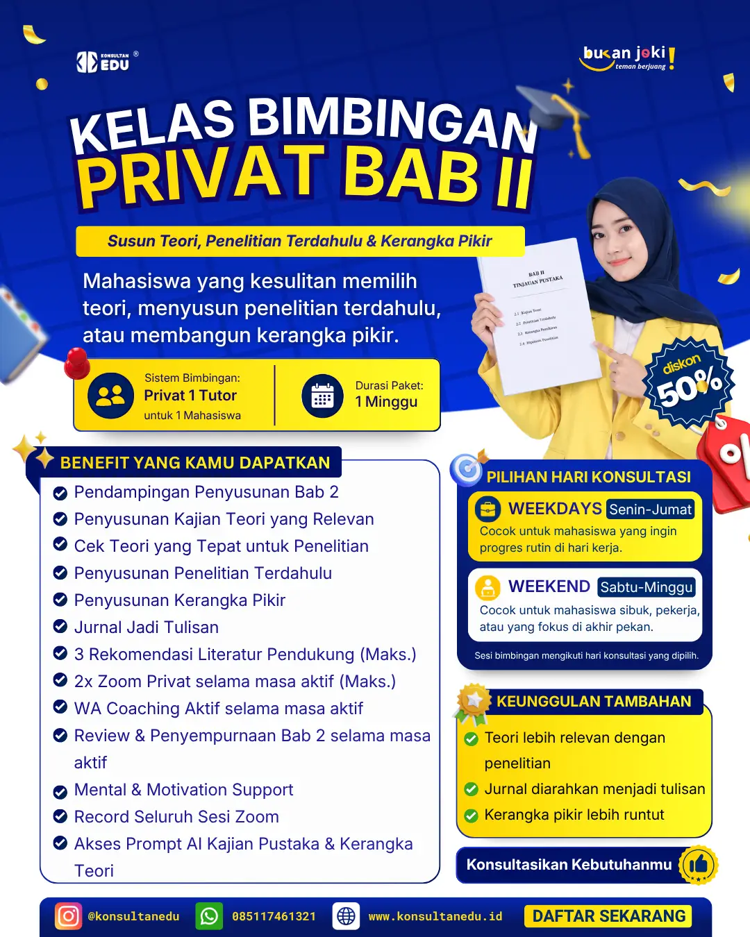 Promo Kelas Bimbingan Privat Bab II