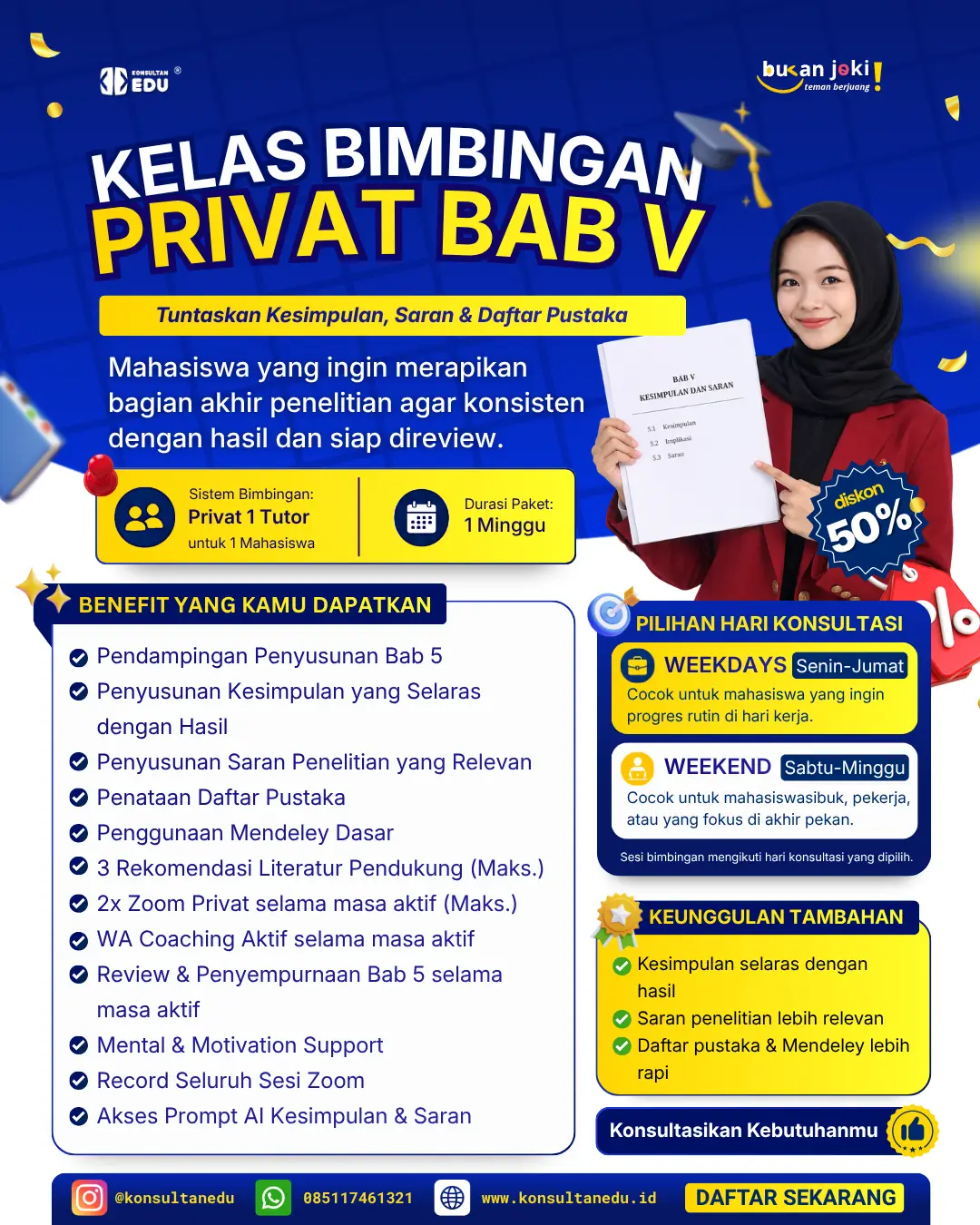 Promo Kelas Bimbingan Privat Bab V